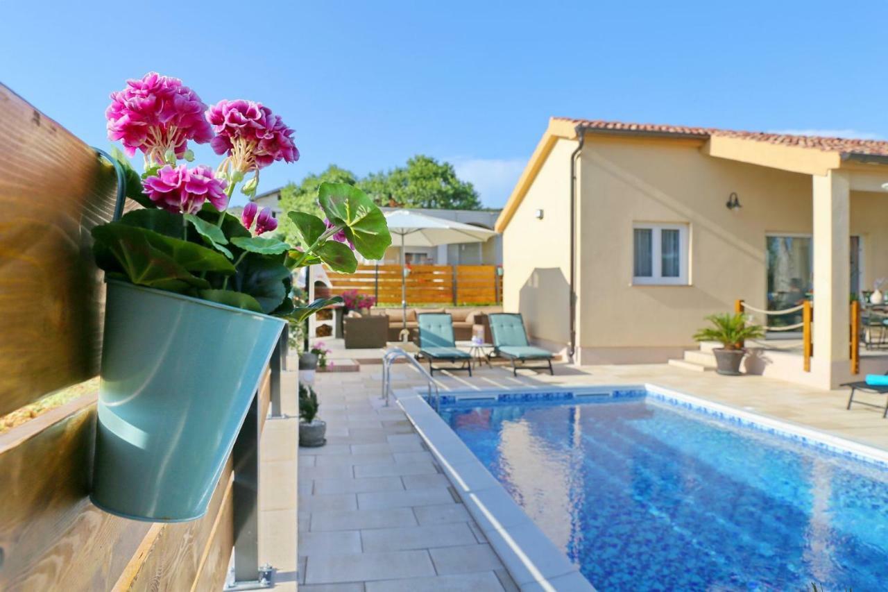 Punta Garden Pool House Villa Posedarje Ngoại thất bức ảnh