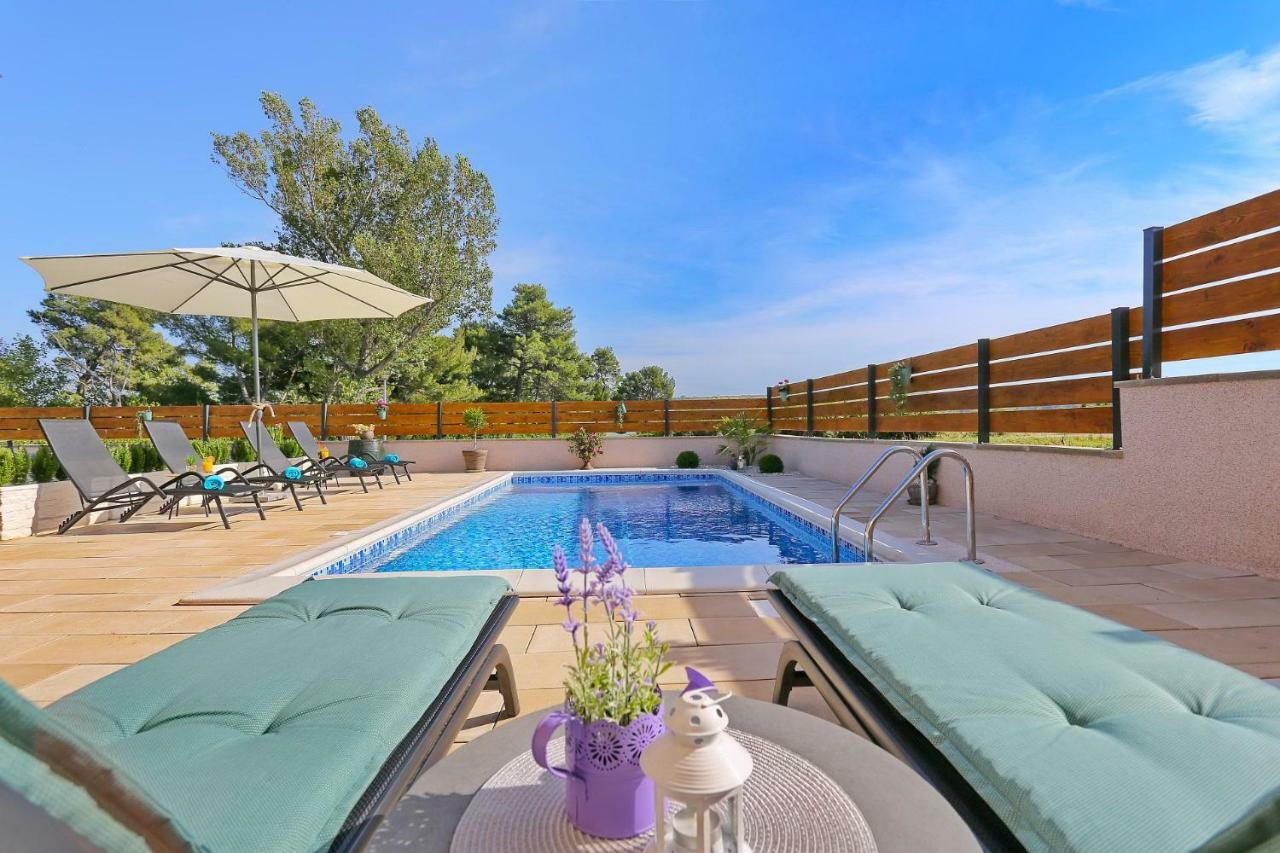 Punta Garden Pool House Villa Posedarje Ngoại thất bức ảnh