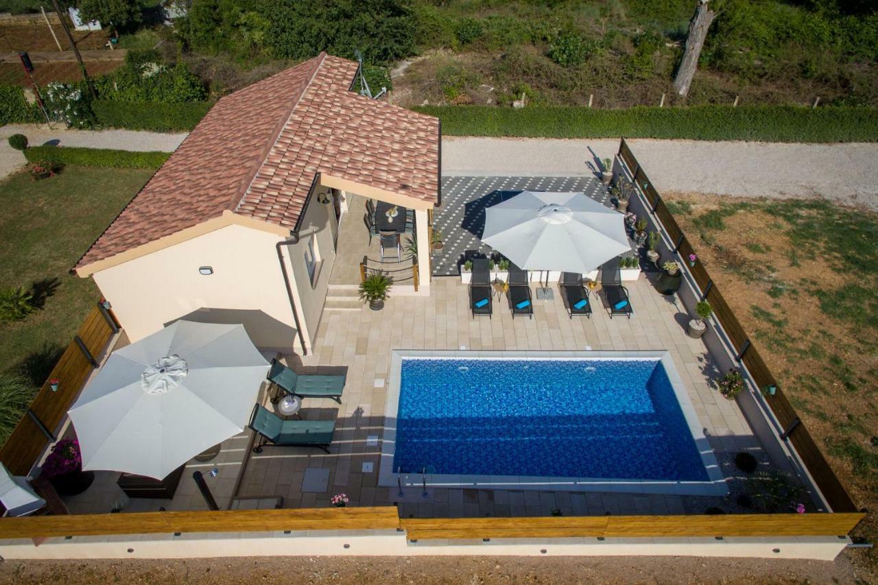 Punta Garden Pool House Villa Posedarje Ngoại thất bức ảnh